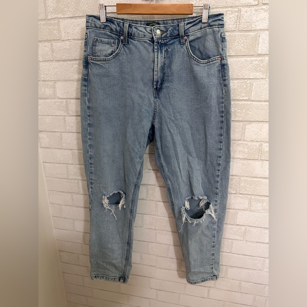 Super High-Rise Mom jeans Size 12 Wild Fable Med Wash #1910